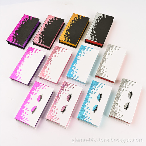 Mink Eyelash Mink Lashes Mink Eyelashes Vendor Free Sample Wholesale 3D Custom Private Label 3d Hand Made 25mm Transparent OEM